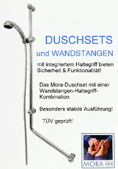 MORA Duschset-Wandstangen-Kombi